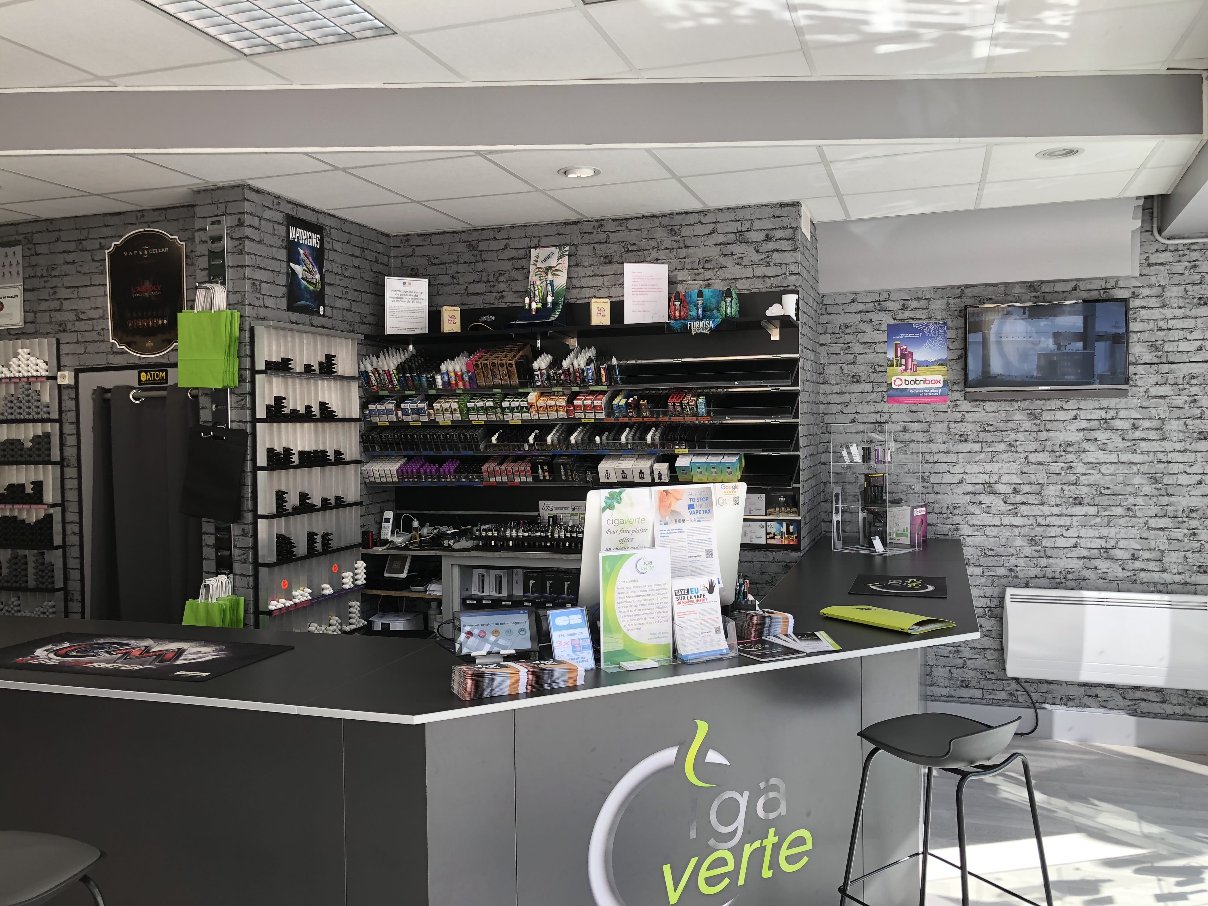 CHTEAUROUX boutique de vape, magasin CIGAVERTE vapotage et cigarette  lectronique