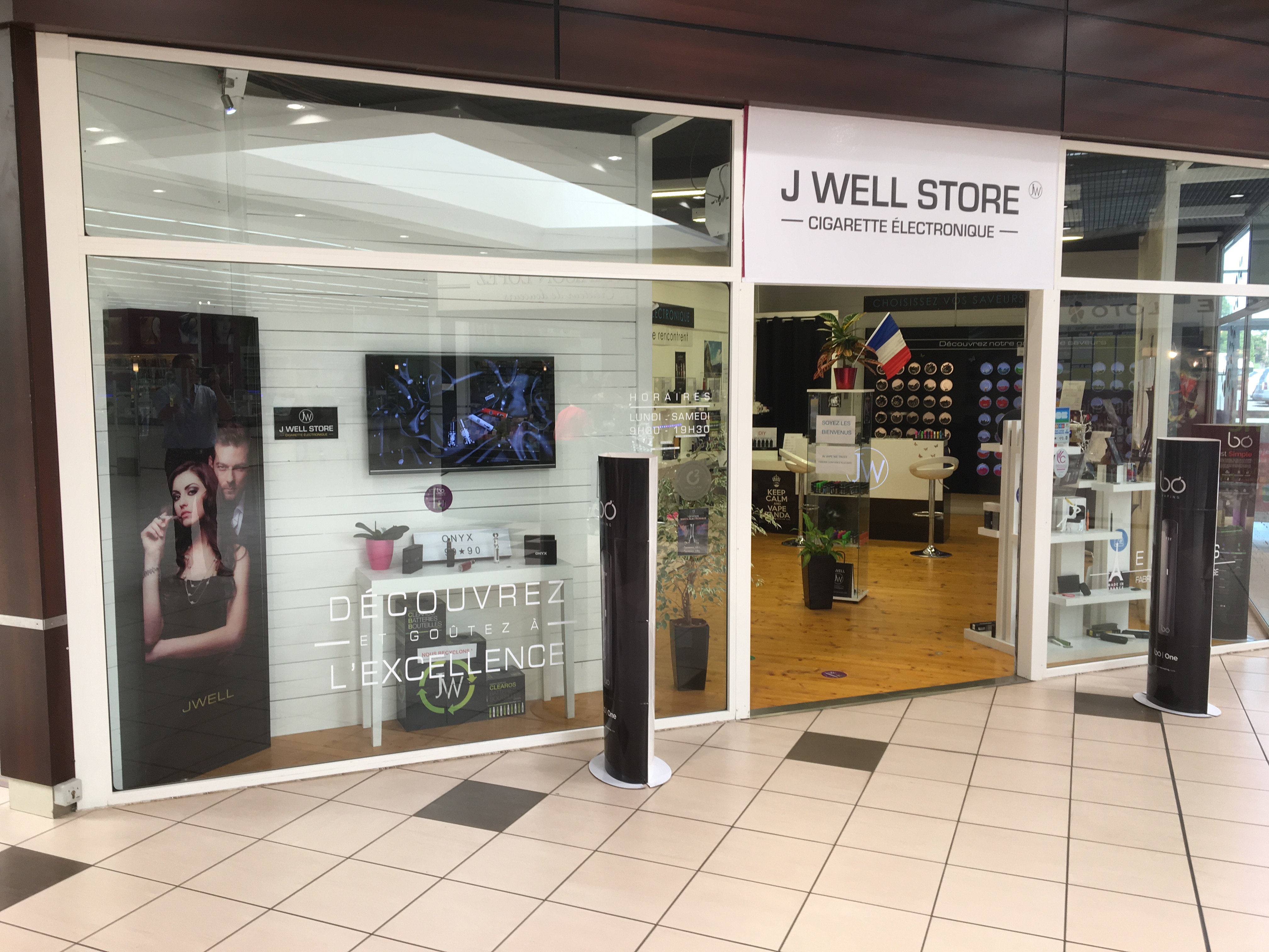 Boutique de vape spécialisée jwell située à LES HERBIERS